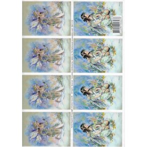 3D ark - Alfer, pige m/sort h�r