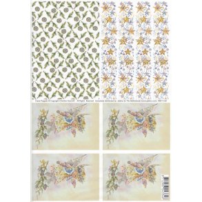 3D ark - Alfer, pige, m/baggrund