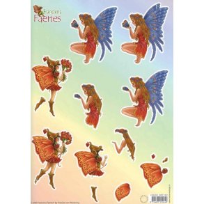 3D ark - Alfer, bl� vinger