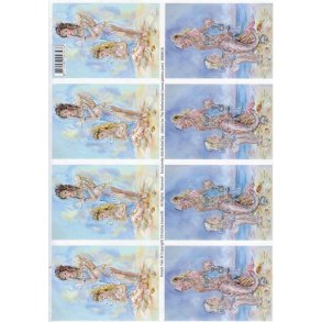 3D ark - Havfrue, 8 kort