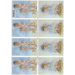 3D ark - Alfer, pige, dreng, siddende