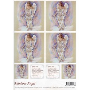 3D ark - Engle, regnbue