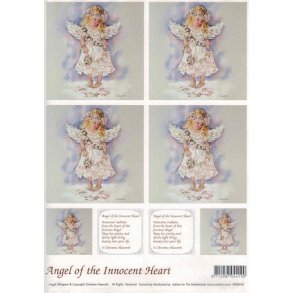 3D ark - Engle, rent hjerte