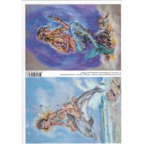 3D ark - Havfrue stor