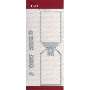 Die/sk�re stencil, manilla folde-m�rke ca. 60x208mm