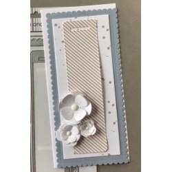 Halvperler/Dots, selvklbende, RD emalje, 3 strrelser, SBA007