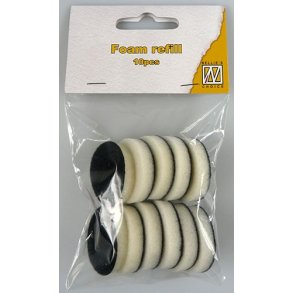 Tilbehr til Ink Applikator HG235735. Ekstra skumpuder, rund  3cm.