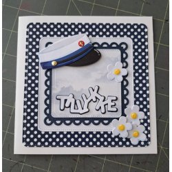 Dies/skre stencil, By Lene's Studenterhue, ca. 6x4cm, BLD1566