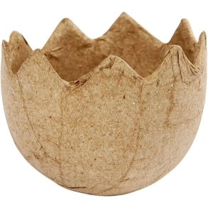 ggeskal i papmaché, 8 stk., pske