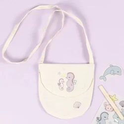 Rub-on stickers til tekstiler &amp; papir, Sommersjov, 2 ark