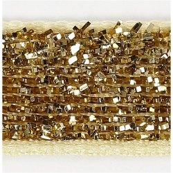 Bnd 10mm bred, guld glimmer, 5m