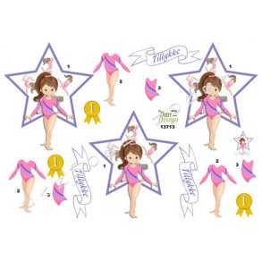 3D ark - Gymnastikpige