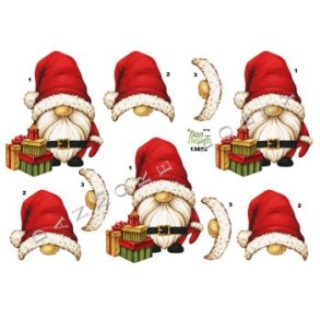 3D ark - Julemand m/pakker