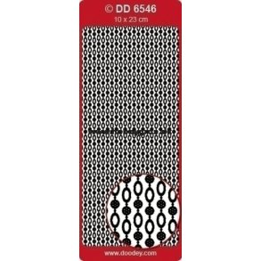 Stickers - Borter med sm ovaler og cirkler i kde, guld