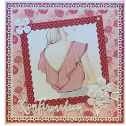 Felicita Toppers, "Casual girls", 18 ark, 6 designs, 9x9cm