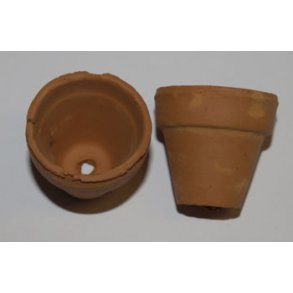 Terracotta lerpotte 