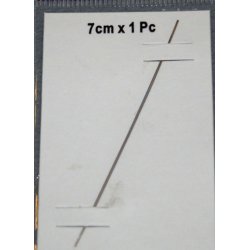 Perlenl - splitjenl, 7cm lang, 1 stk.