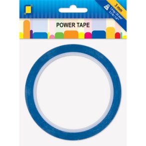 Dobbeltklbende ekstra kraftig POWER tape, 9mmx10m