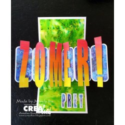 Dies/skre stencil, Add-on til Squash-foldekort, 6 dies