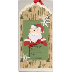 Akrylstempel, m/tekst "Til - Fra" 