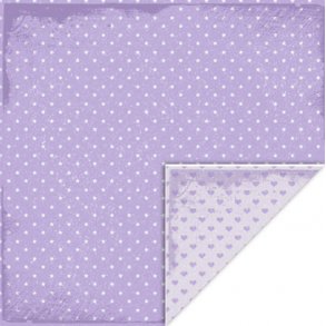 Scrappapir ca. 30x30cm, sm hjerter & sm stjerner, 2-sidet, 200g