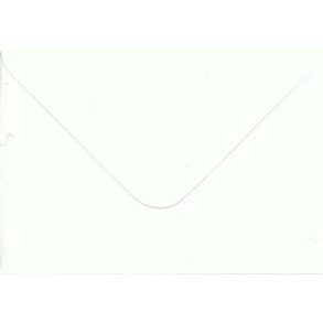 Kuverter C6, 16,1x11,4 cm, (alm. kort), hvid, 100 stk.