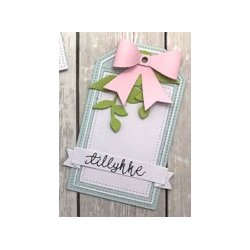 Die/skre stencil, banner, sljfe, inserts etc. - tilbehr til dies DH7848-foldemrke