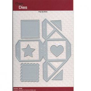 Die/sk�re stencil, Pop-op �ske & tilbeh�r, 7 dies