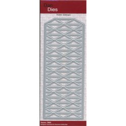 Die/skre stencil, Foldet julekugle, 1 die.