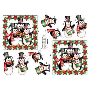 3D ark - Jul, pingviner spiller musik