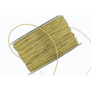 Guld snor 0,5mm, rulle á 100m