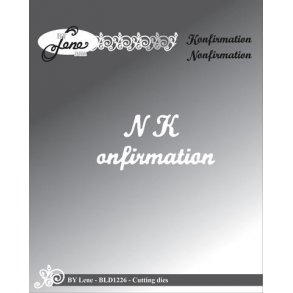 Die/skre stencil, By Lene's 