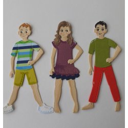 Die/skre stencil, By Lene's Store brn, ca. 3,5x8cm, 7 dies, BLD1355