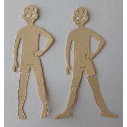 Die/skre stencil, By Lene's Store brn, ca. 3,5x8cm, 7 dies, BLD1355