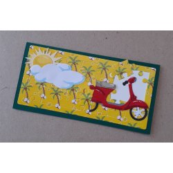 Dies/skre stencil, By Lene's Scooter, 9 dies, BLD1385