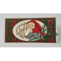 Dies/skre stencils, By Lene's sm englebasser, BLD1394