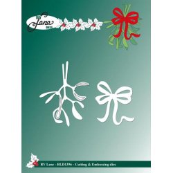 Dies/skre stencil, By Lene's Mistelten, BLD1396