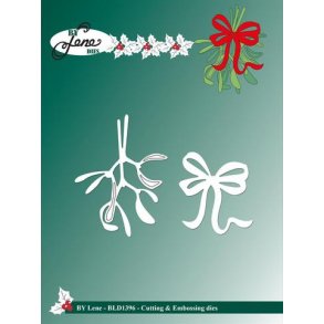 Dies/skre stencil, By Lene's Mistelten, BLD1396