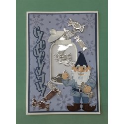 Dies/skre stencils, By Lene's Havenisse, BLD1399