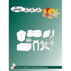 Dies/skre stencils, By Lene's "pakker og gaver", BLD1403