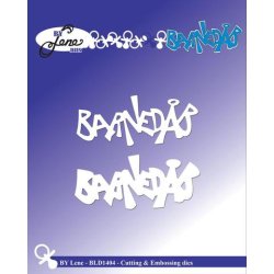 Dies/skre stencils, By Lene's "Barnedb", BLD1404