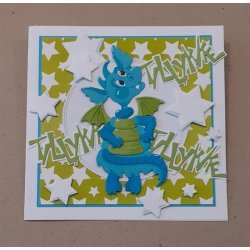 Dies/skre stencils, By Lene's "Tillykke", BLD1409