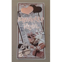 Dies/skre stencils, By Lene's "pakker og gaver", BLD1403