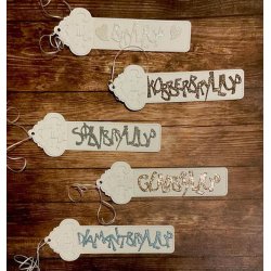 Dies/skre stencils, By Lene's "Diamantbryllup", BLD1414