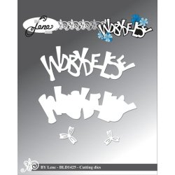 Dies/skre stencils, By Lene's "Indbydelse", BLD1425