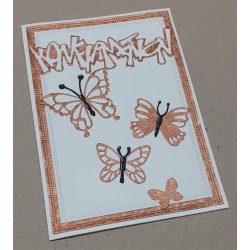 Dies/skre stencils, By Lene's "Konfirmation", BLD1426