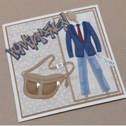 Dies/skre stencils, By Lene's "Mannequin herre", BLD1428