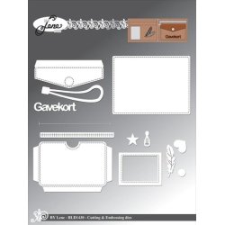 Dies/skre stencils, By Lene's "pung/tegnebog", BLD1430