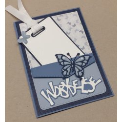 Dies/skre stencils, By Lene's "Sommerfugle", BLD1434