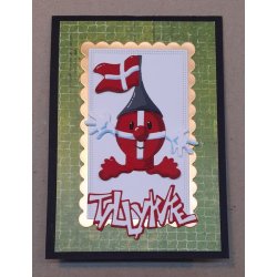 Dies/skre stencils, By Lene's Hoptimist &amp; "Fodbold-fan's udstyr#1", BLD1436